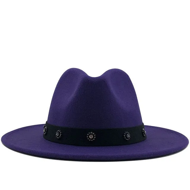 Diamond Decoration Fedora