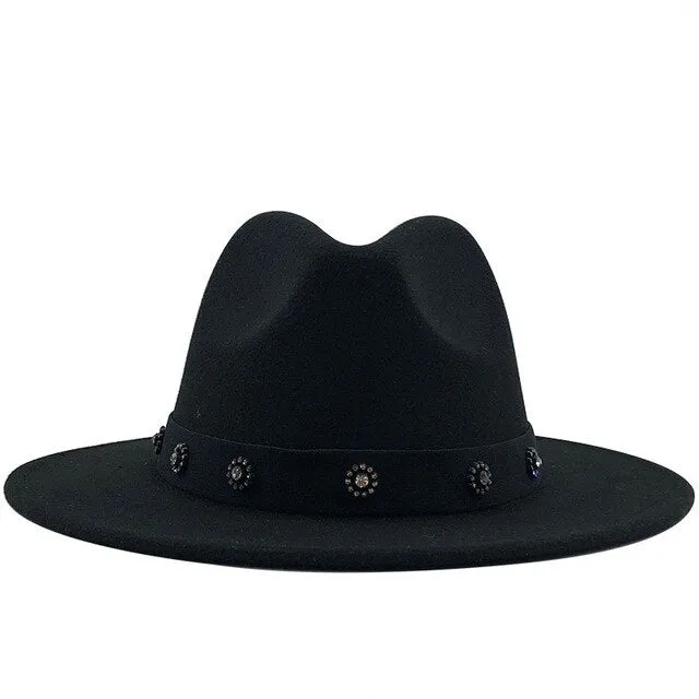 Diamond Decoration Fedora