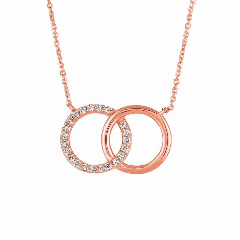 DIAMOND NECKLACE 14K GOLD (0.29 CTW)