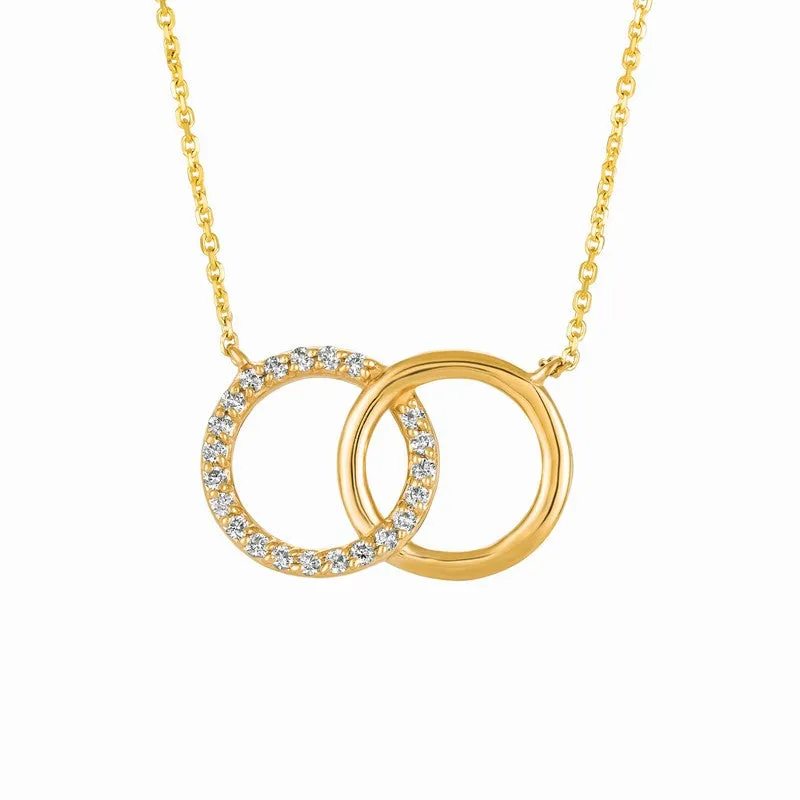 DIAMOND NECKLACE 14K GOLD (0.29 CTW)