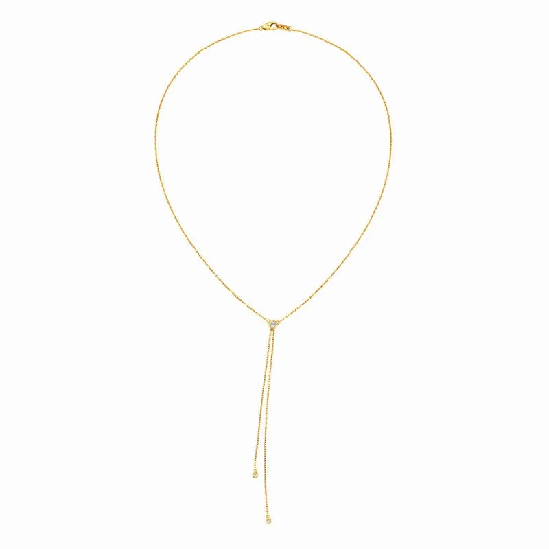 DIAMOND NECKLACE 14K GOLD (0.3 CTW)