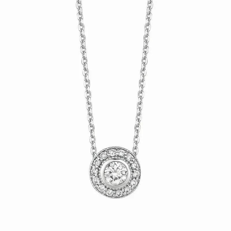 DIAMOND NECKLACE 14K GOLD (0.33 CTW) N5271.20WD