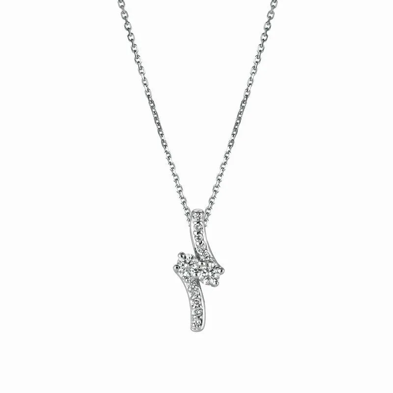 DIAMOND NECKLACE 14K GOLD (0.4 CTW) 3