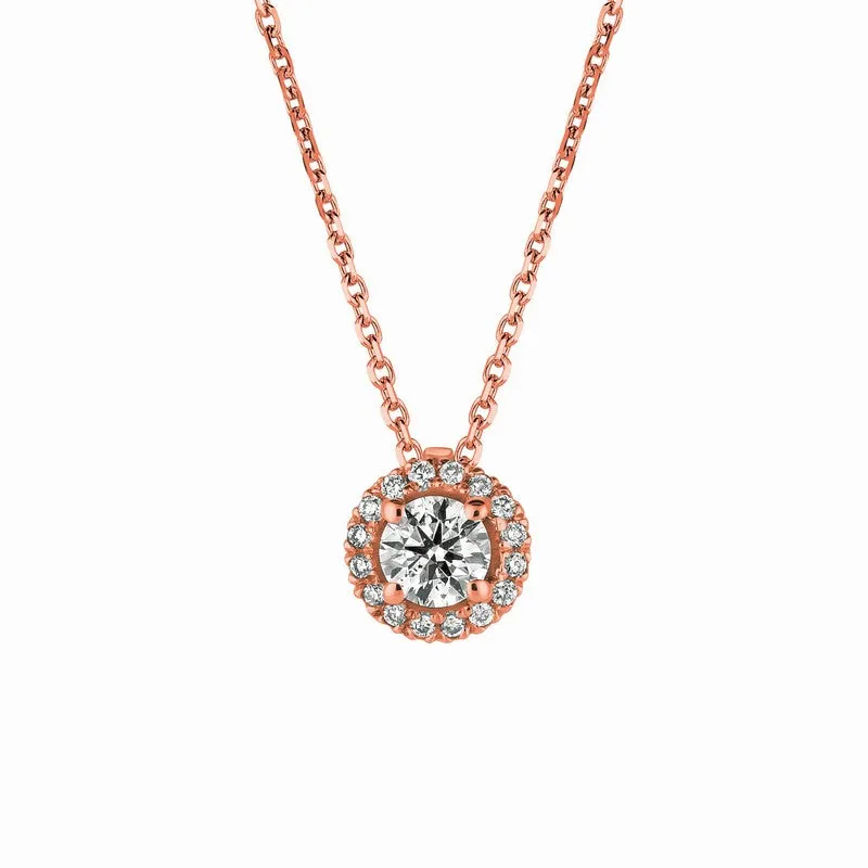 DIAMOND NECKLACE 14K GOLD (0.4 CTW) 4