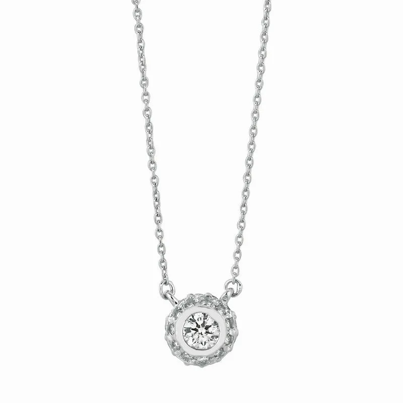 DIAMOND NECKLACE 14K GOLD (0.5 CTW) 1