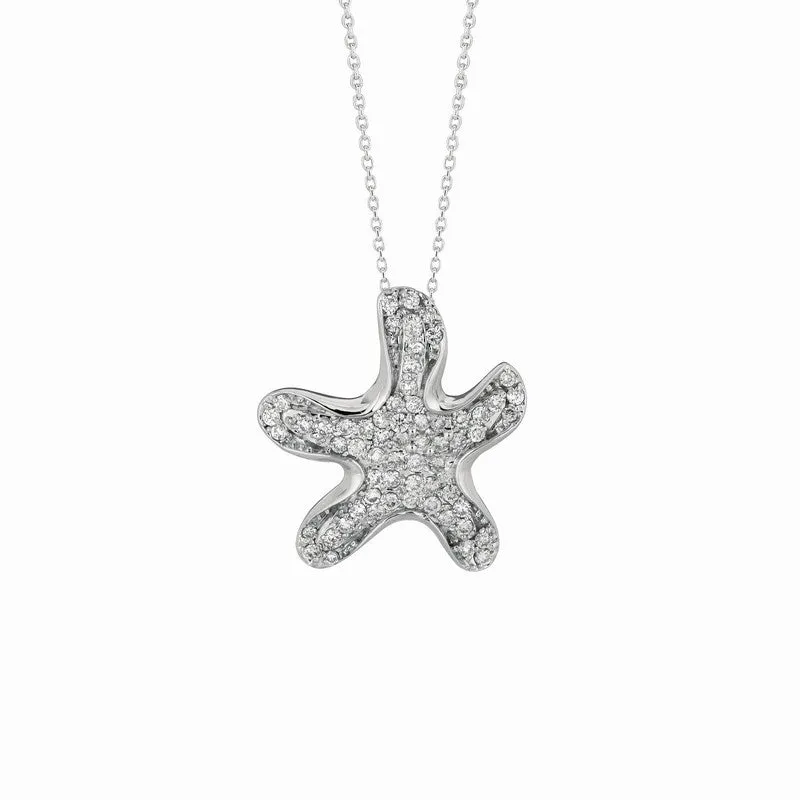 DIAMOND NECKLACE 14K GOLD (0.62 CTW)