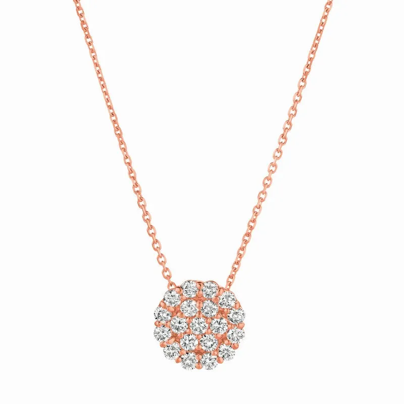 DIAMOND NECKLACE 14K GOLD (0.75 CTW) 1