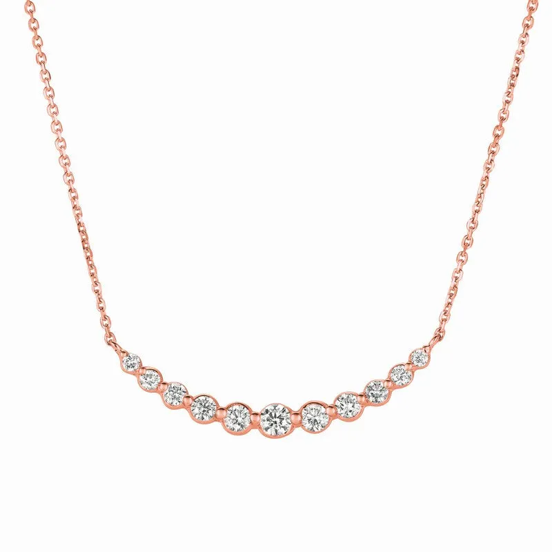 DIAMOND NECKLACE 14K GOLD (0.75 CTW) 3