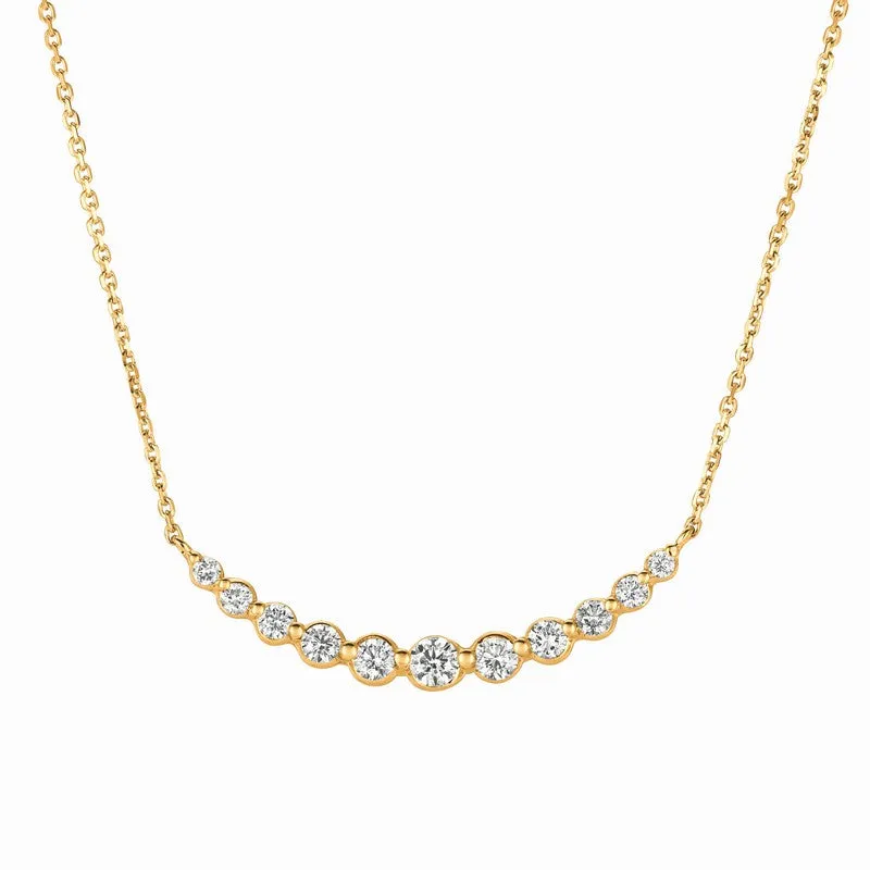 DIAMOND NECKLACE 14K GOLD (0.75 CTW) 3