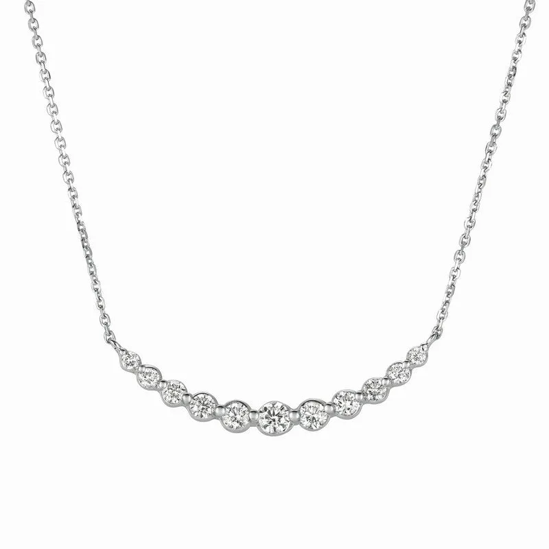 DIAMOND NECKLACE 14K GOLD (0.75 CTW) 3