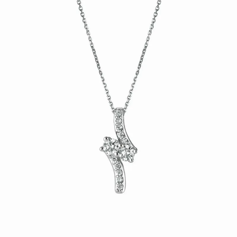 DIAMOND NECKLACE 14K GOLD (0.75 CTW) 5