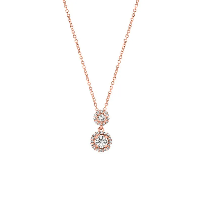 DIAMOND NECKLACE 14K GOLD (0.75 CTW) 8
