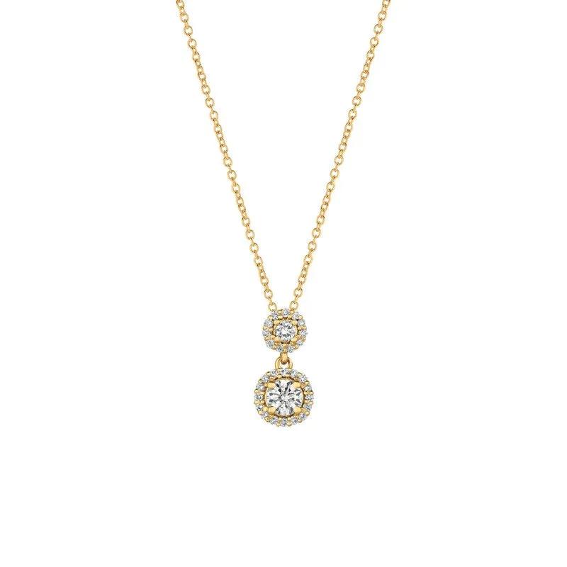 DIAMOND NECKLACE 14K GOLD (0.75 CTW) 8