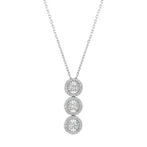 DIAMOND NECKLACE 14K GOLD (0.8 CTW)