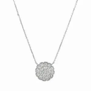 DIAMOND NECKLACE 14K GOLD (1.08 CTW)