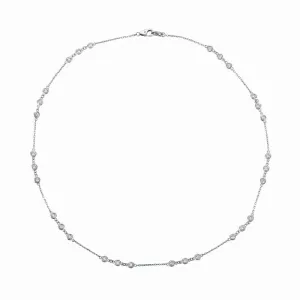 DIAMOND NECKLACE 14K GOLD (1.5 CTW) 1