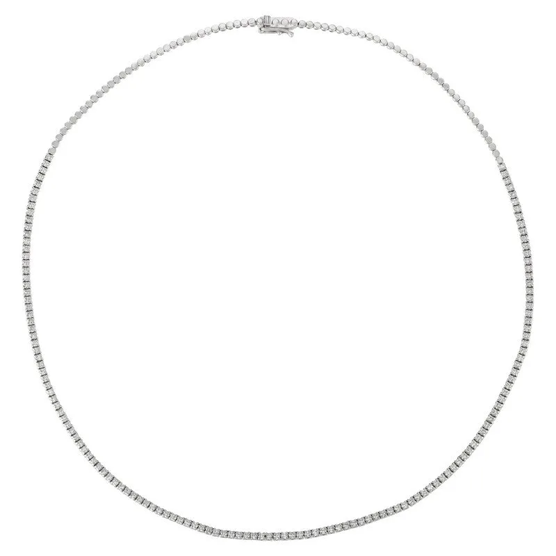 DIAMOND TENNIS NECKLACE 14K GOLD (2 CTW)