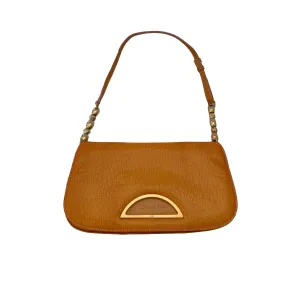 Dior Orange Monogram Shoulder Bag