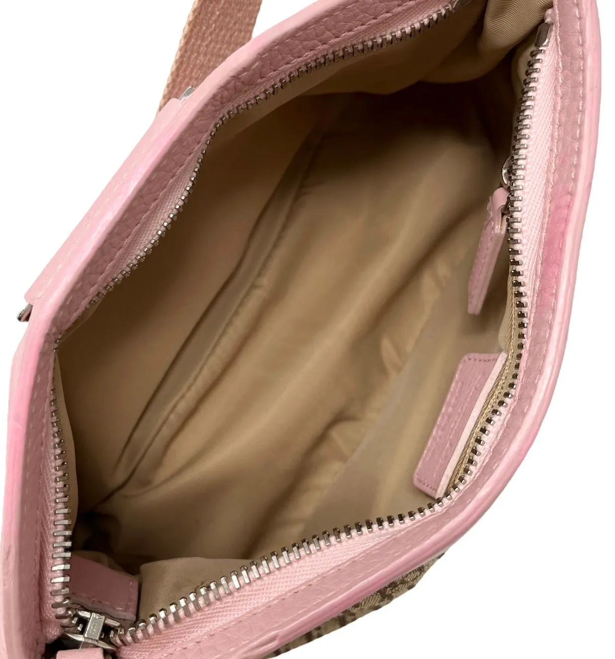 Dior Pink Logo Shoulder Bag