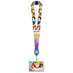 Disney Princess Lanyard with Retractable Card Holder