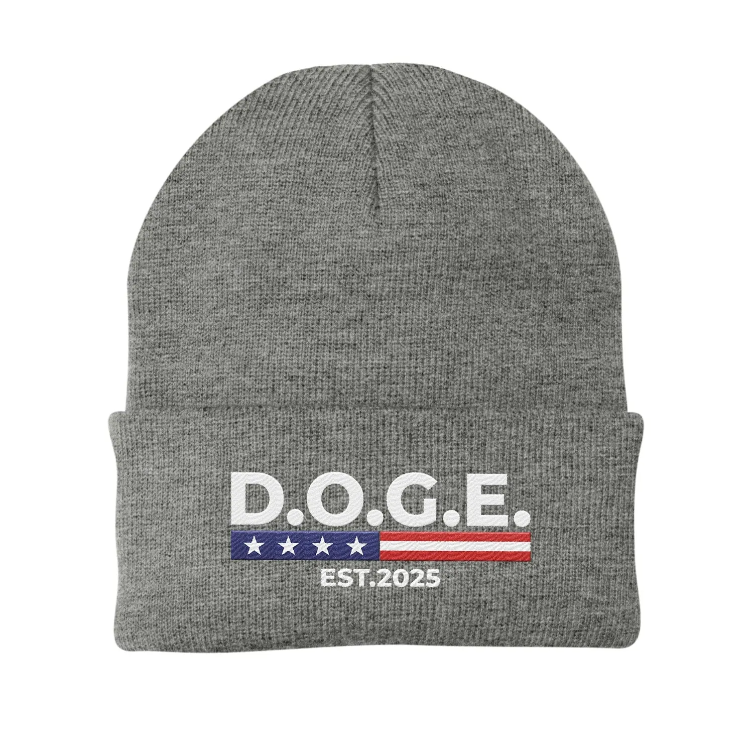 D.O.G.E Est 2025 Embroidered Beanie