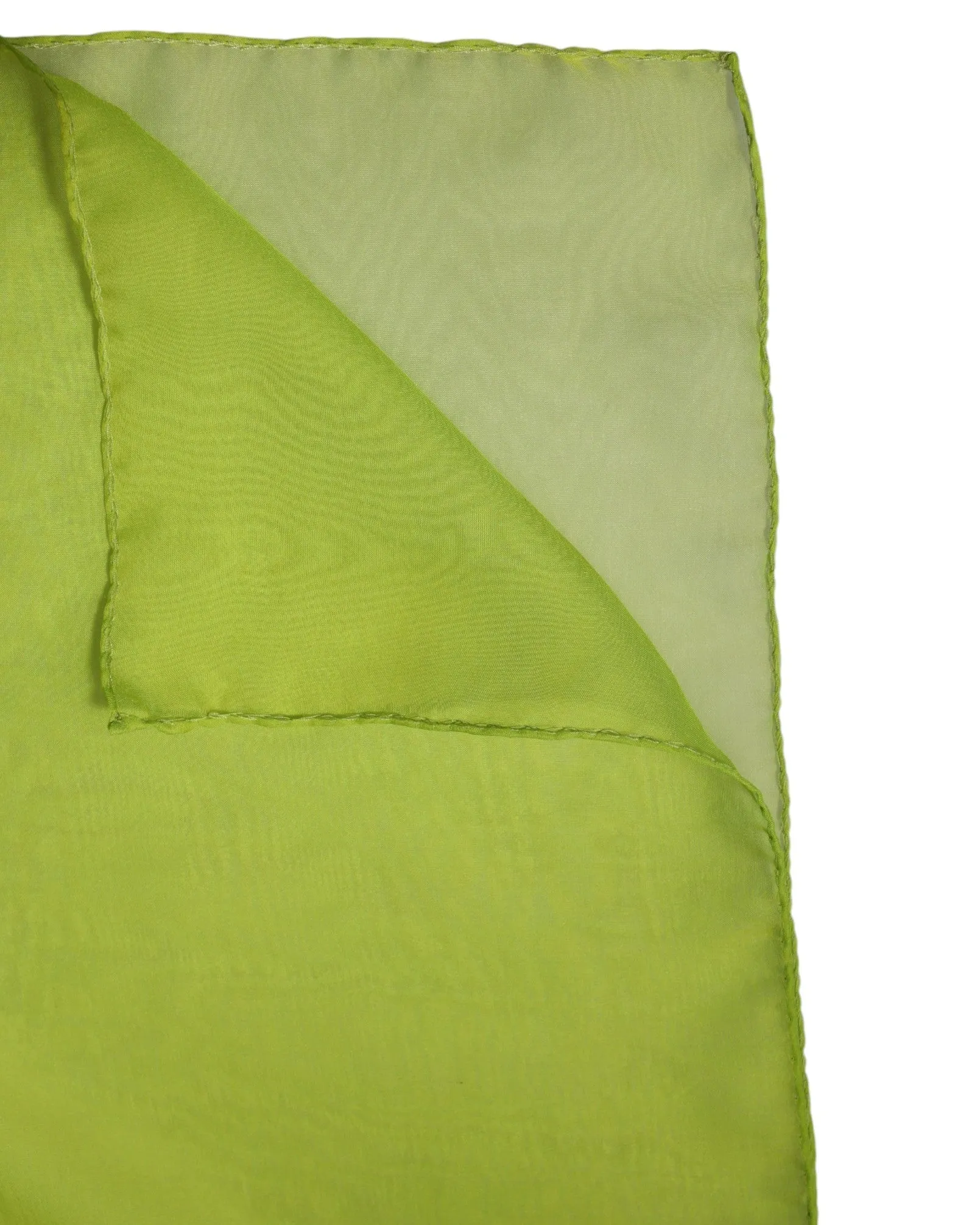 Dolce & Gabbana Green Silk Rectangle Wrap Shawl Neck Warmer Scarf