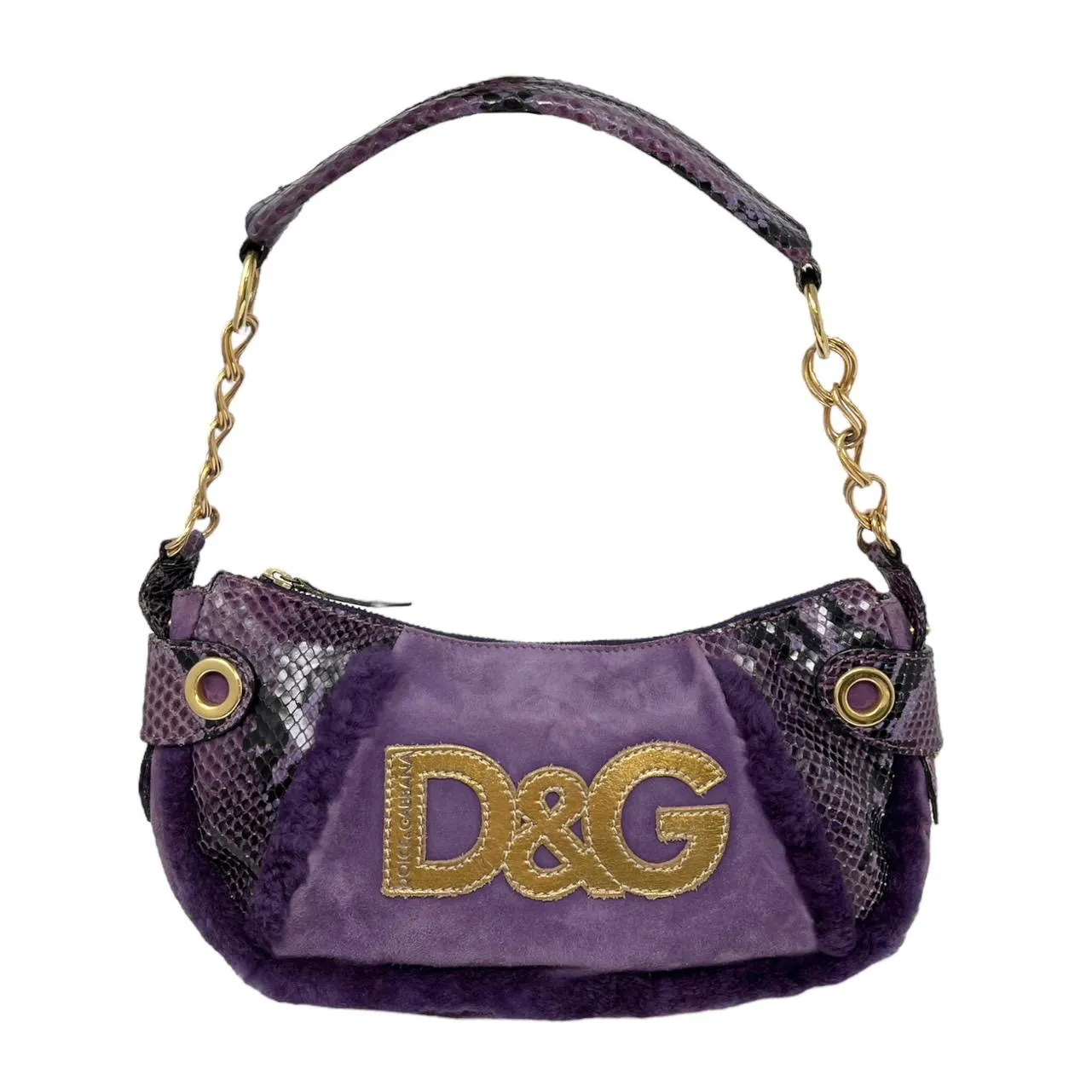 Dolce & Gabbana Purple Shoulder Bag