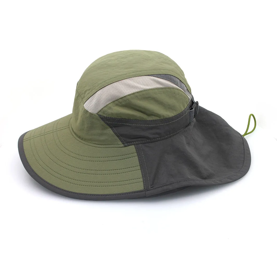 Dorian Bucket Hat - Green Charcoal