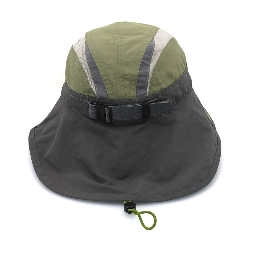 Dorian Bucket Hat - Green Charcoal