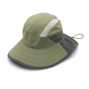 Dorian Bucket Hat - Green Charcoal