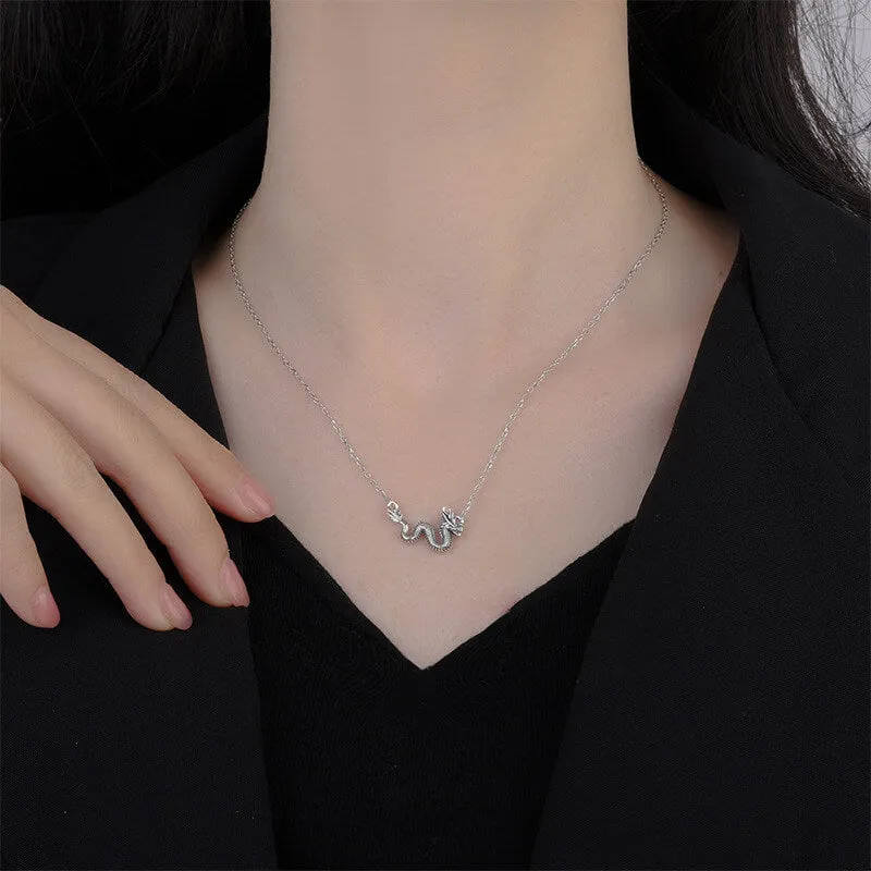 Dragon Matching Necklaces