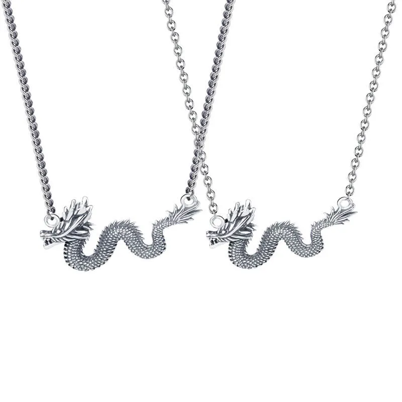 Dragon Matching Necklaces