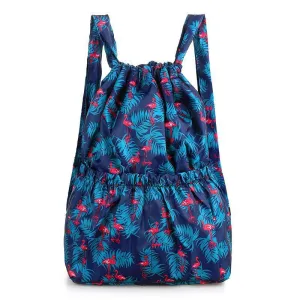 Drawstring Pocket Summer Simple Large Capacity Backpacks