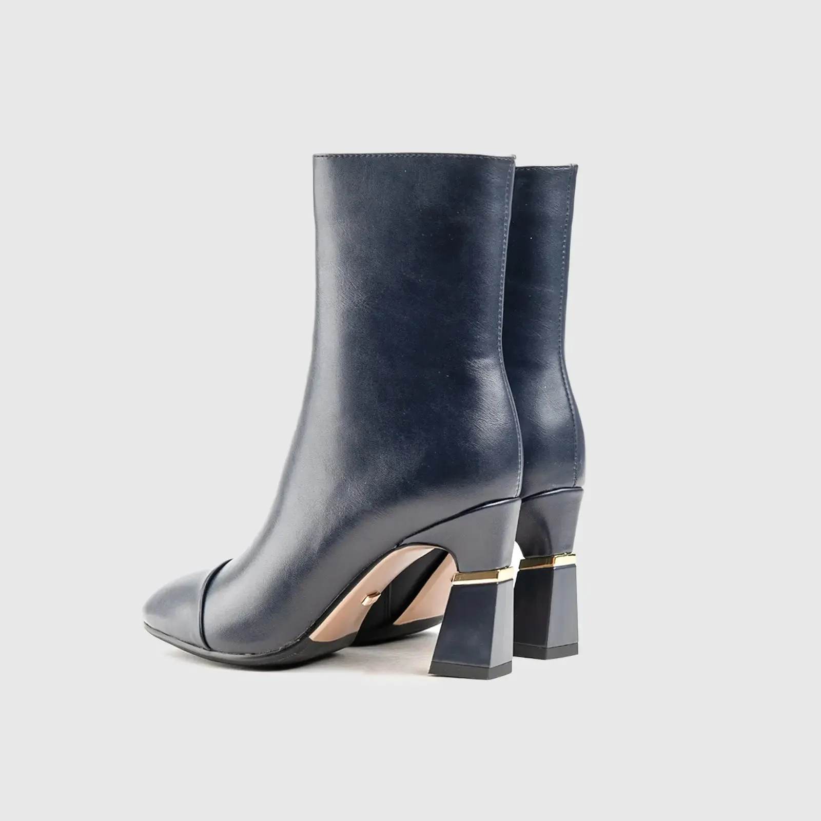 Dress Ankle Boots Navy Car010