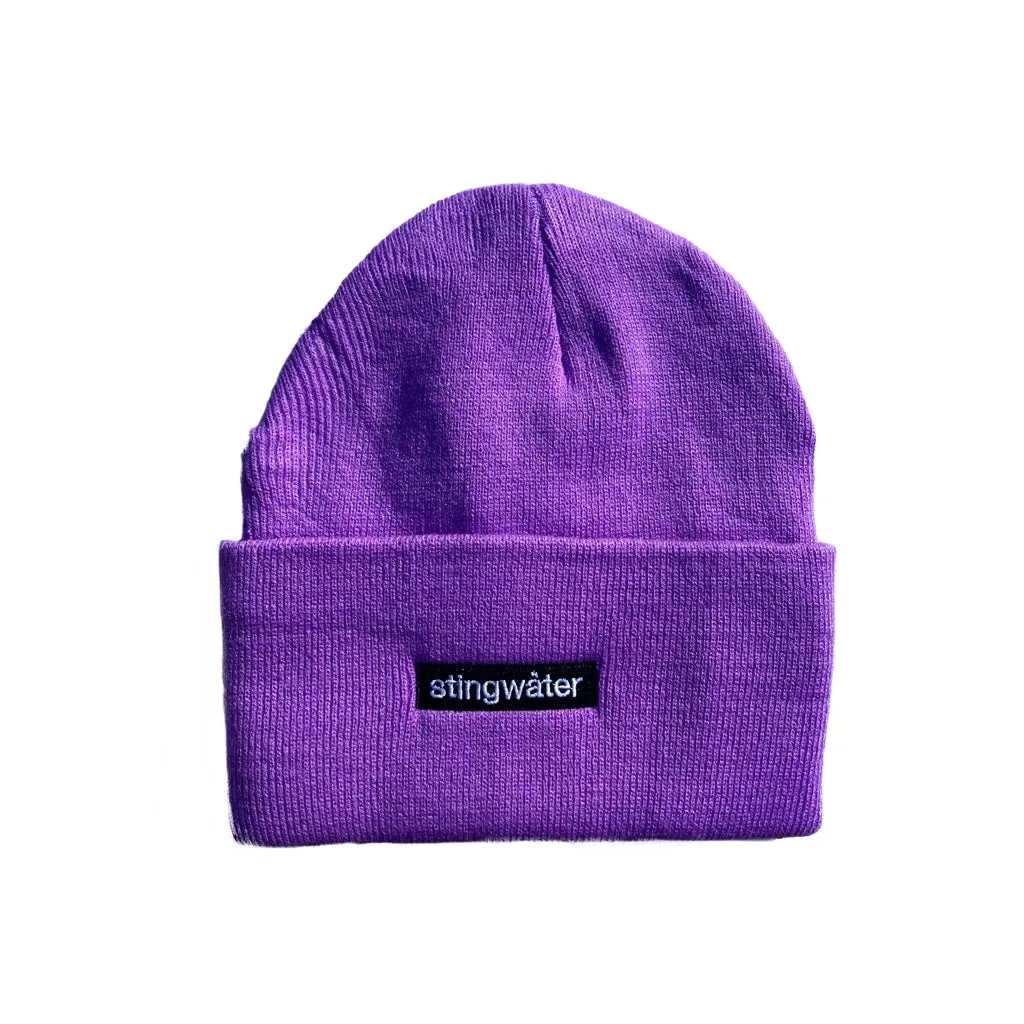 Ego Death Cuff Beanie Purple