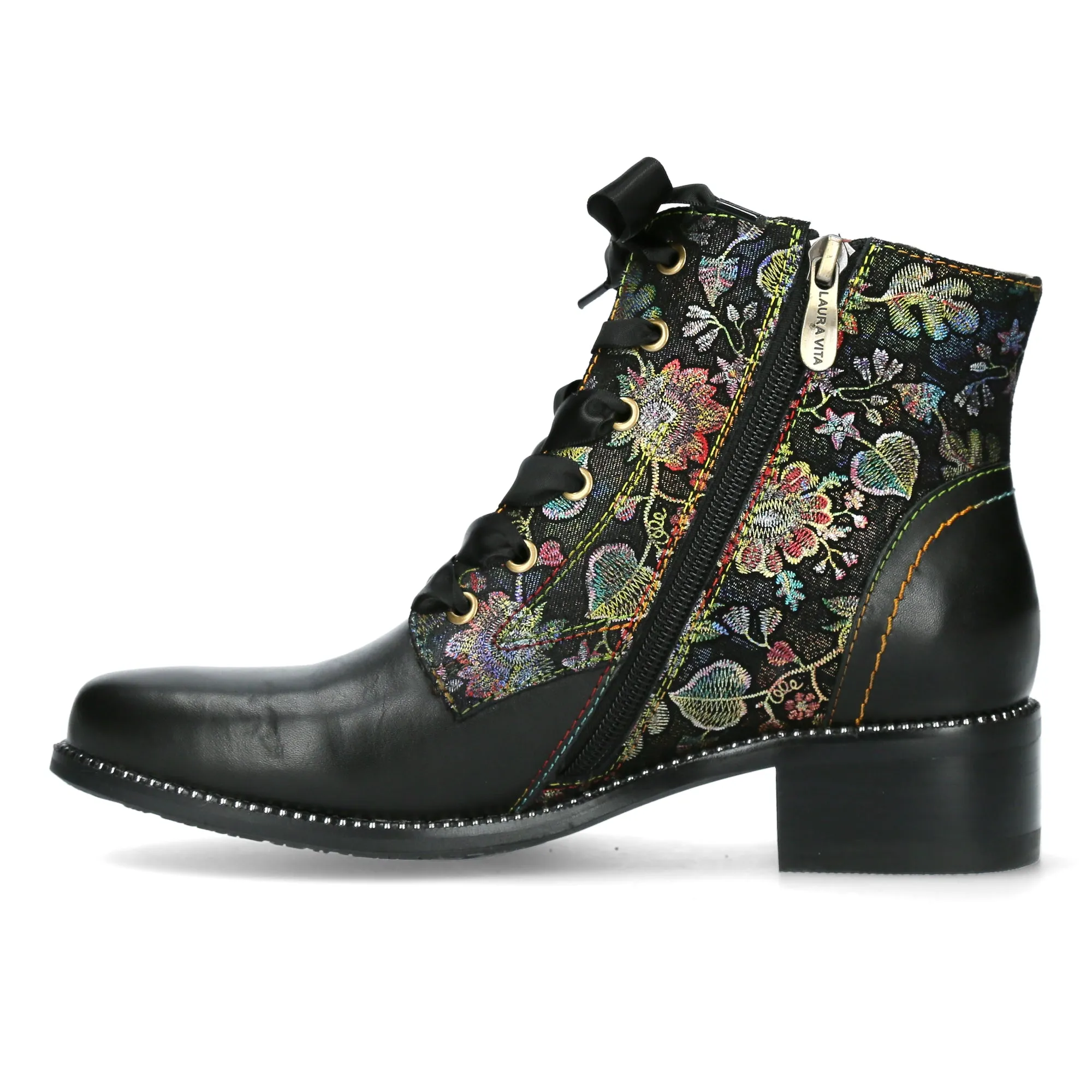 Emily Black Ankle Boots