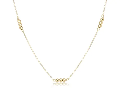 ENewton 15" Choker Joy Simplicity Chain Gold - 3mm Gold
