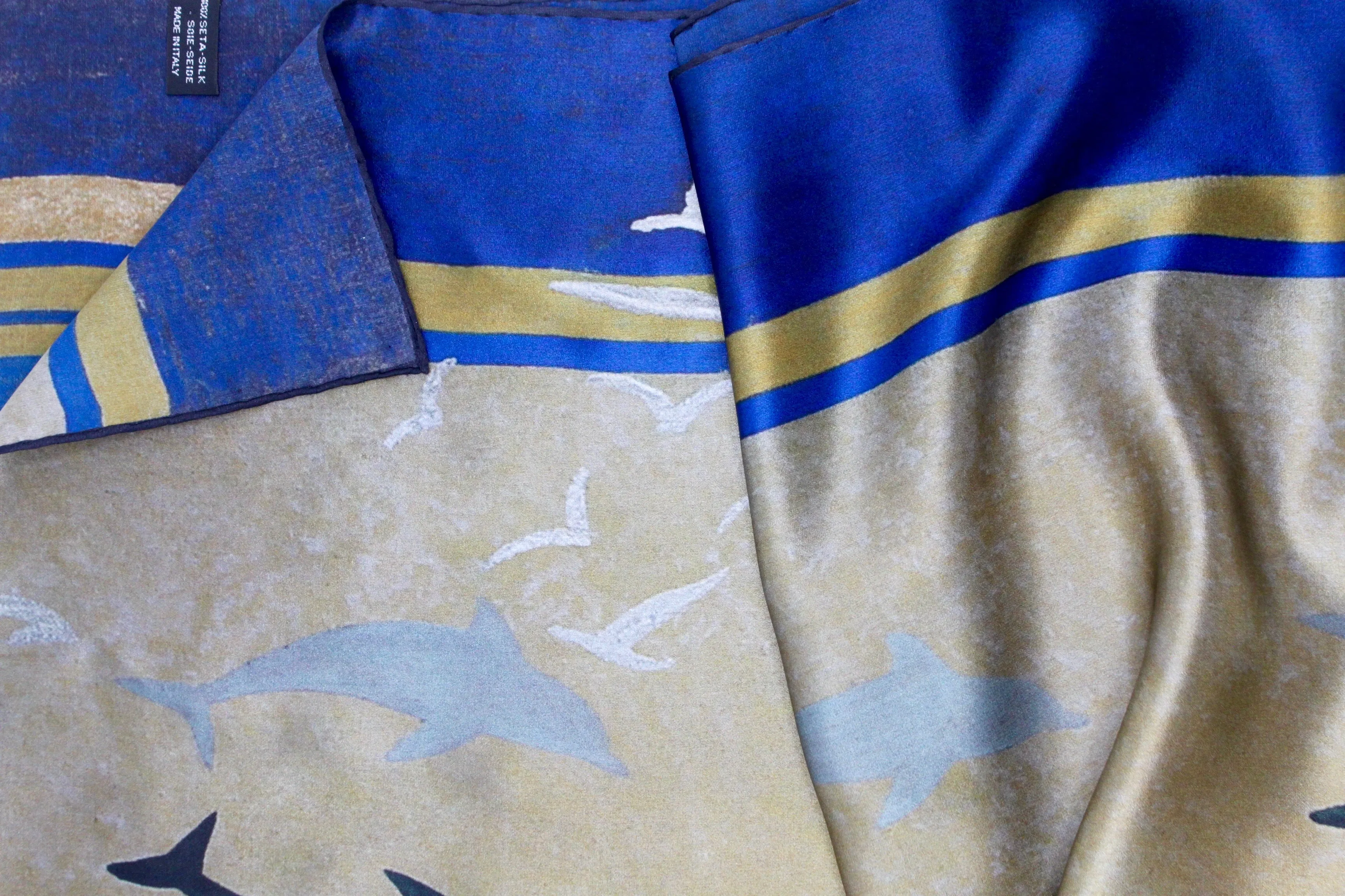 Etruscan Italian Silk Satin 70 x 180 cm