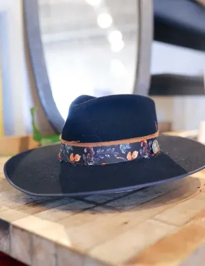 Felt Hat | Navy Front Pinch | Easy Drifter