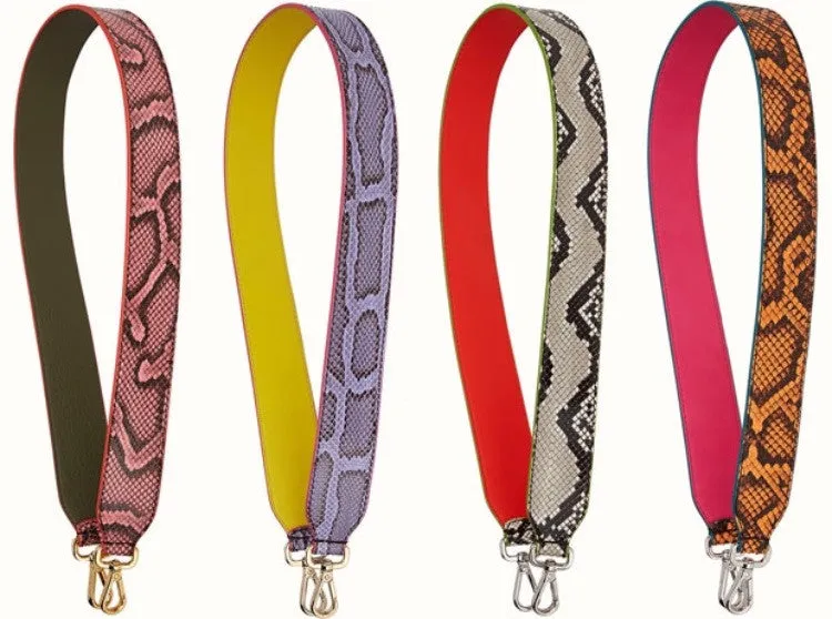 Fendi Interchangeable Python Straps