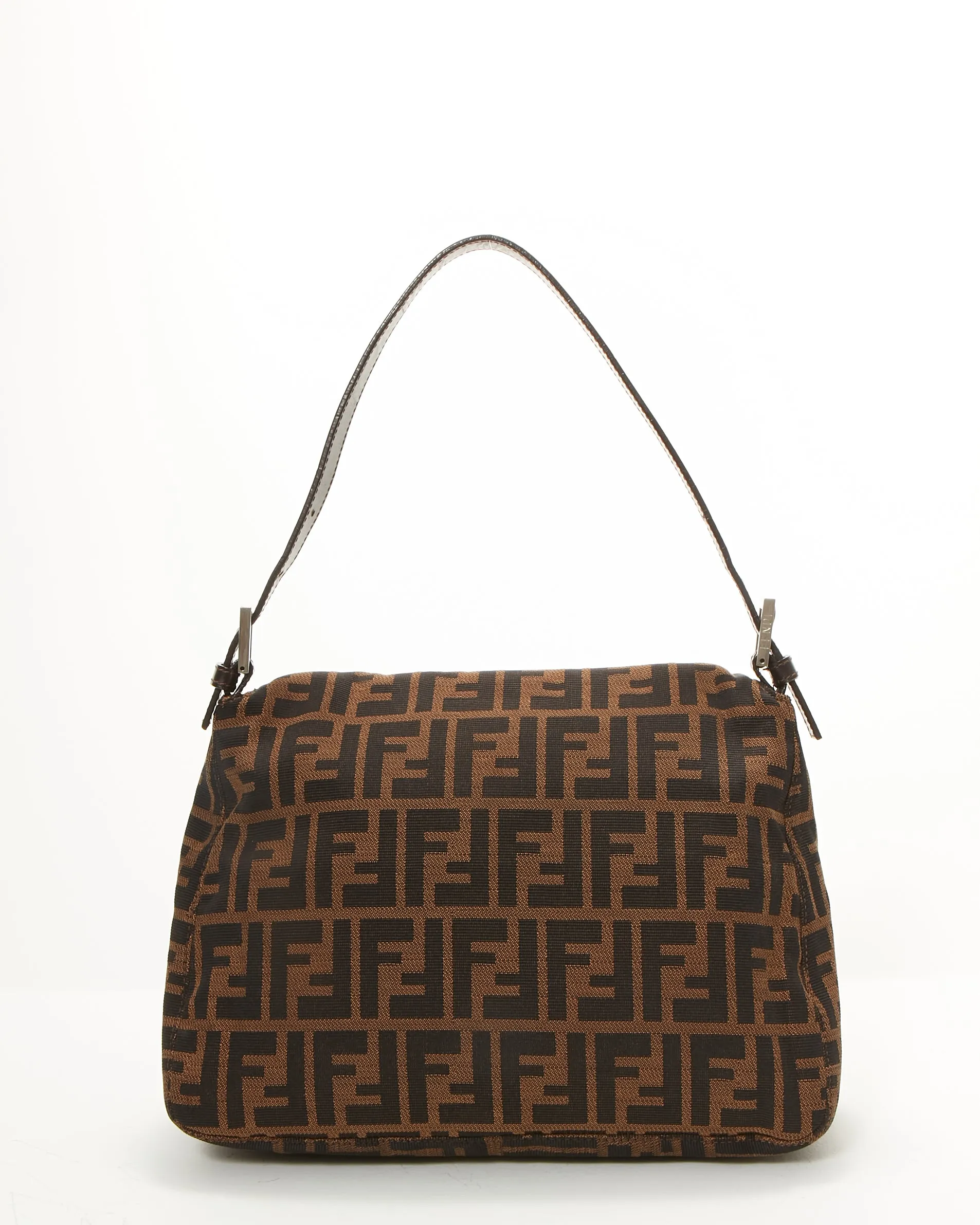 Fendi Zucca Mamma Forever Canvas Shoulder Bag