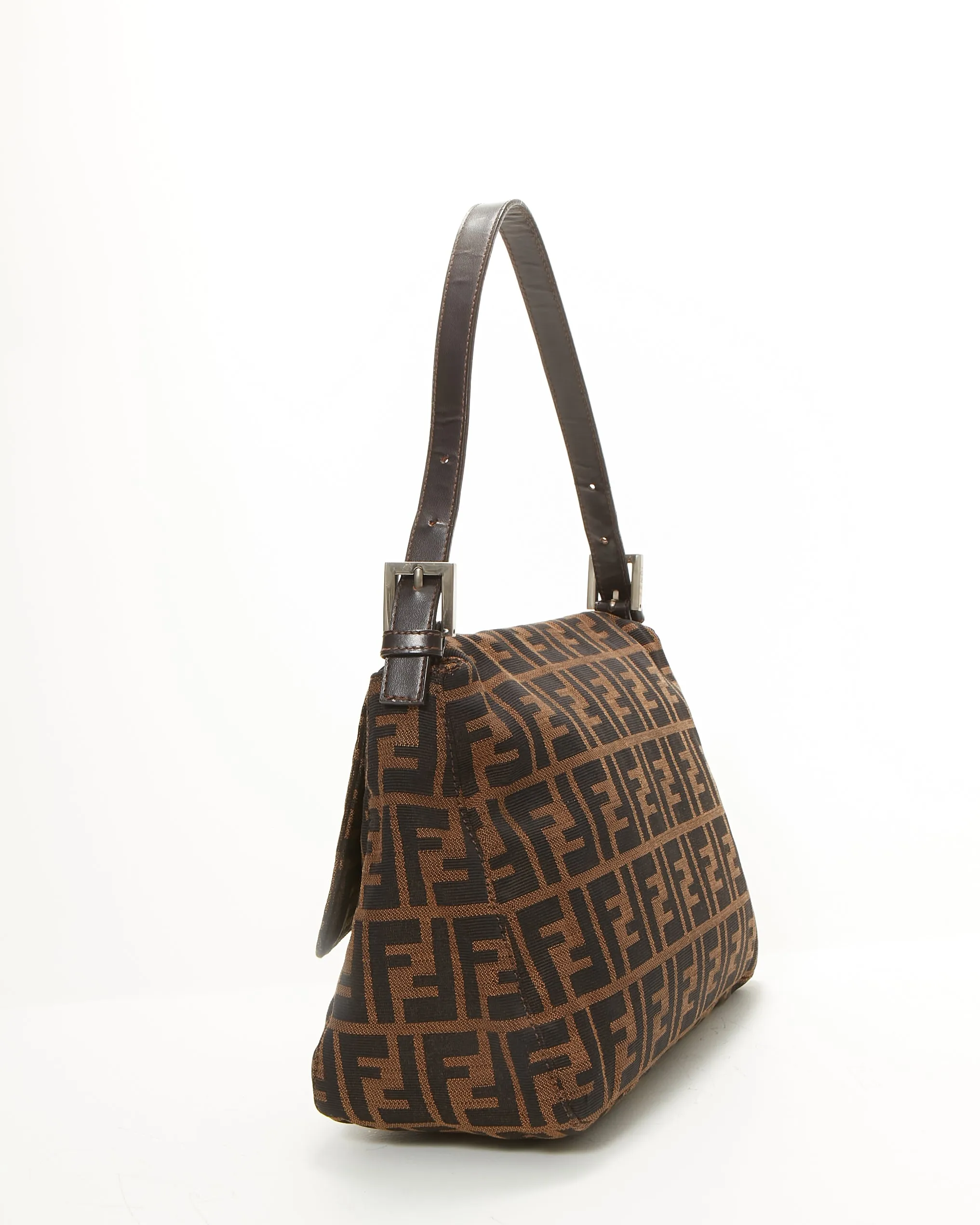 Fendi Zucca Mamma Forever Canvas Shoulder Bag