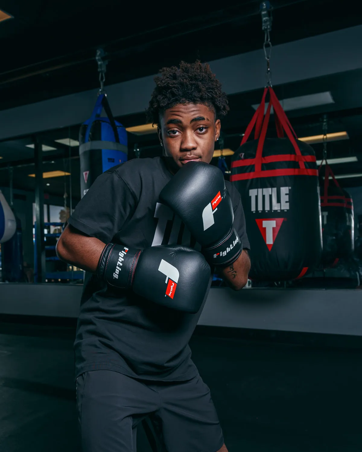 Fighting Leather Heavy Bag Boxing Gloves