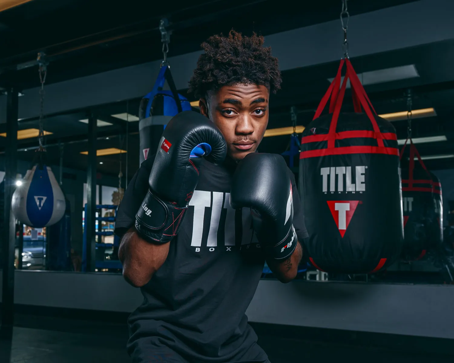 Fighting Leather Heavy Bag Boxing Gloves