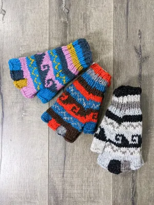 Fingerless Wool Gloves