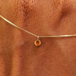 Fire Opal Necklace