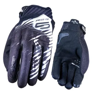 FIVE RS3 EVO Skull Glove - Black White