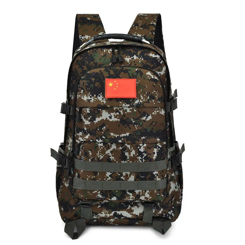 Flag Style Army Fan Large Capacity Backpacks