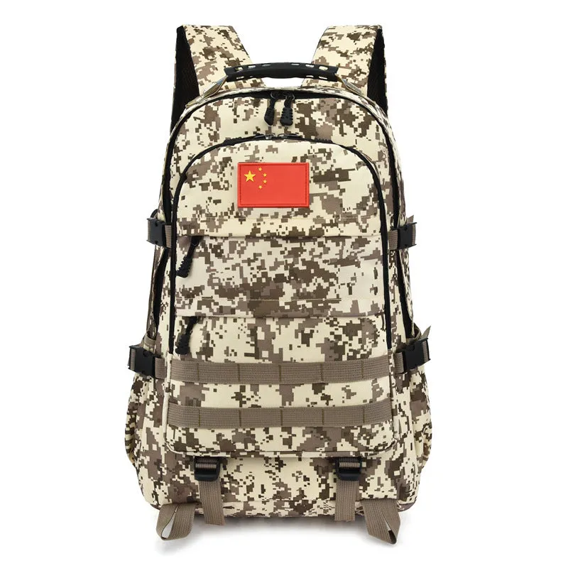 Flag Style Army Fan Large Capacity Backpacks