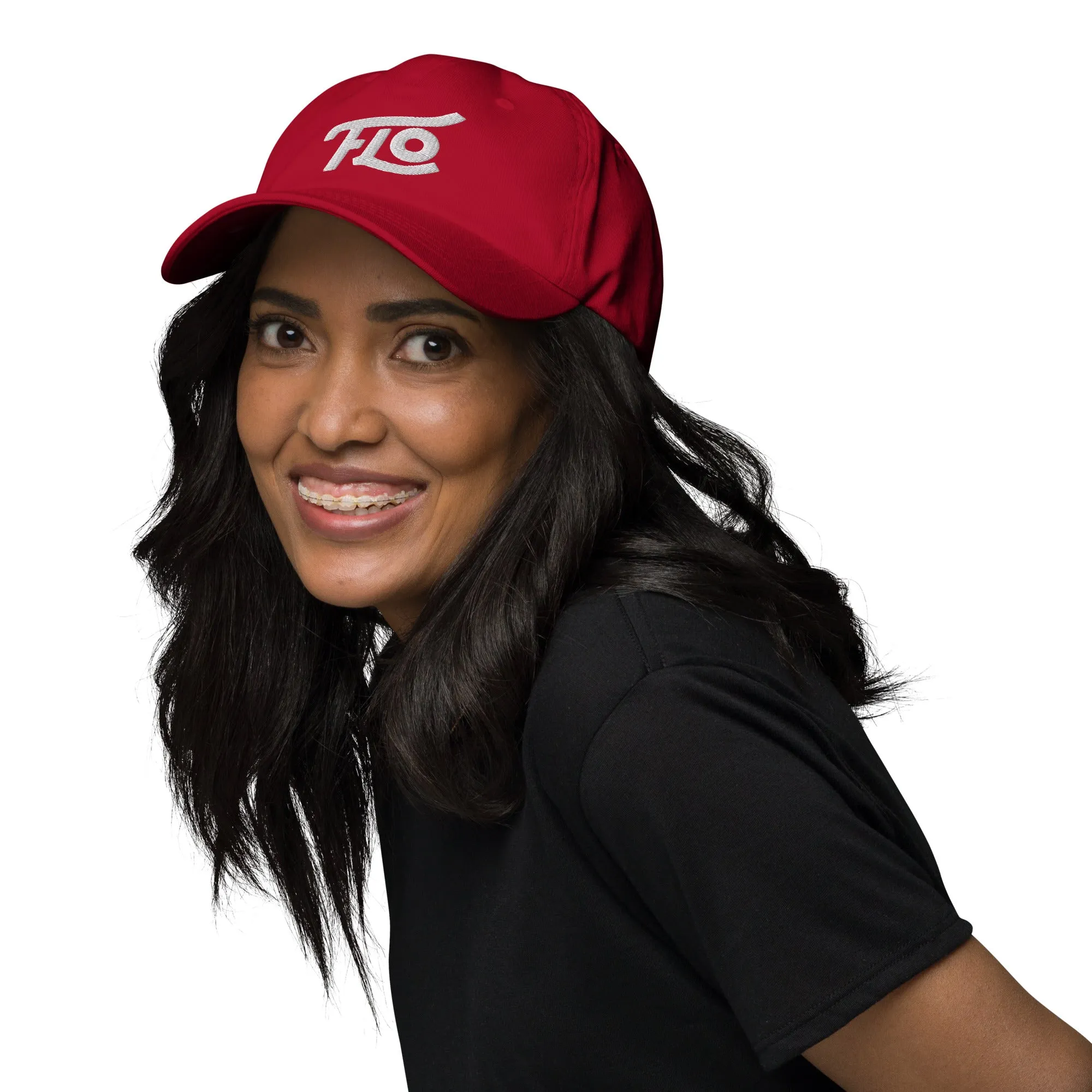 FLO Dad Cap (White)